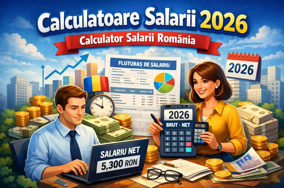 Taxe și Contribuții Salariale 2026 România - Ghid Complet